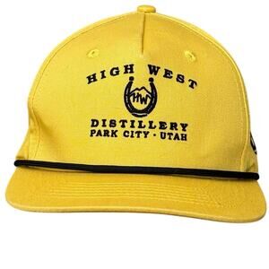 Yellow High West Men's Hat